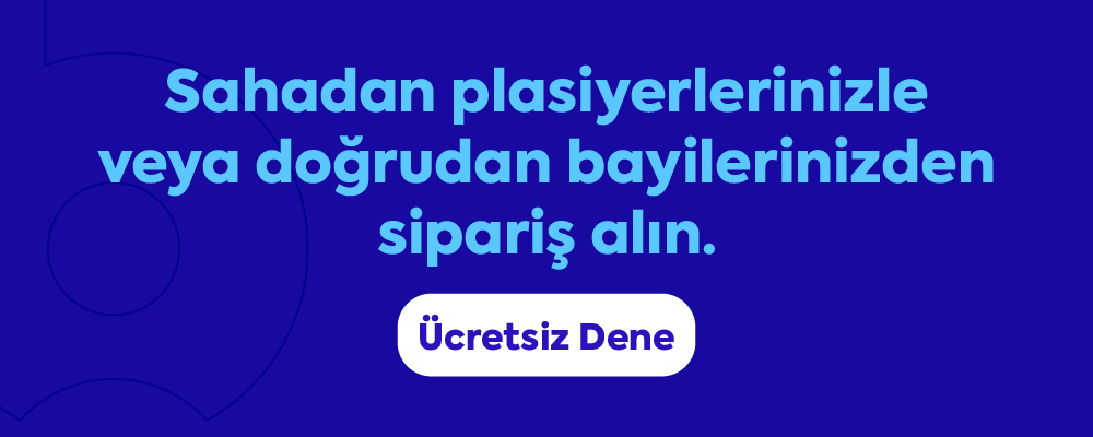b2bNet'le plasiyerleriniz veya bayilerinizden doğrudan sipariş alın.
